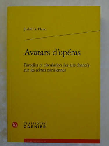 Avatars opéras parodies - d'opéras, et