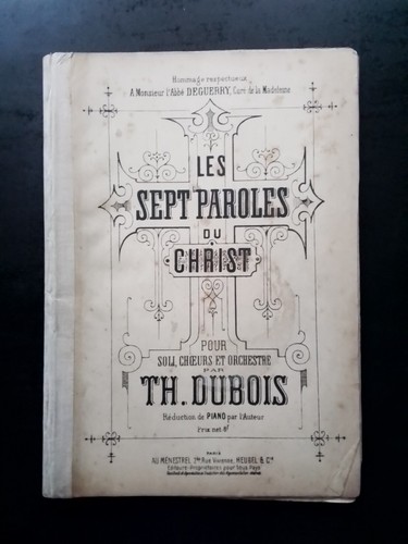 Partition ancienne piano - , et
