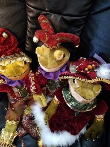 Decorative frog dolls set - dolls,