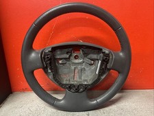 Volant en Cuir Noir sans Airbag Renault Twingo 2 Phase 1 Bon État ✅