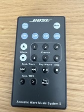 Bose  Remote For Acoustic Wave Music System II