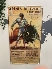 Affiche Corrida Arènes De
