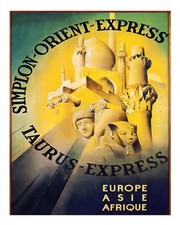 Affiche de voyage vintage