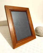 cadre photo ancien marron en