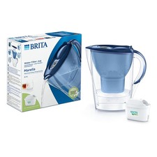 Carafe filtrante BRITA Marella 2.4L bleu + cartouche MAXTRA PRO 1051118