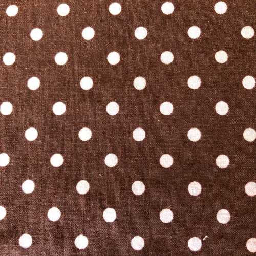 Grand coupon tissu pois - grand, à