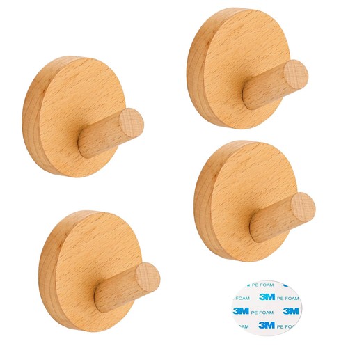 Piece coat hooks - 4,