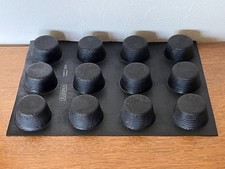 Moule à muffin en silicone DEMARLE FLEXIPAN / 12 mini muffins / comme NEUF !!!