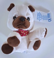 Peluche chien chiot carlin - peluche,