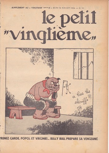 Petit vingtième xxème - petit,