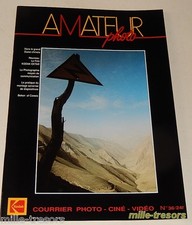 AMATEUR Photo Ciné Vidéo KODAK - N° 36 de 1989 - New Film Ektar - Montage Audio