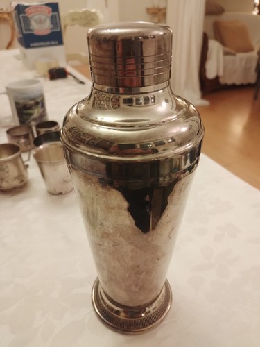 Shaker metal argenté debut - metal, xx