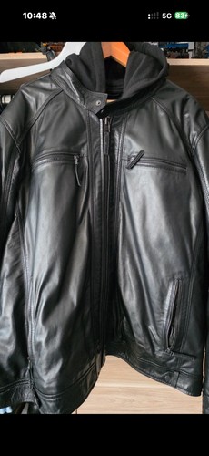 Blouson cuir vintage homme