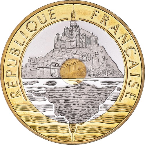 Monnaie france mont - france,, saint