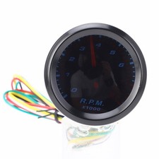 Tachometer For Car 8000 RPM Gauge Tachometer 55mm Diameter For 1-8 Cylinder Gas