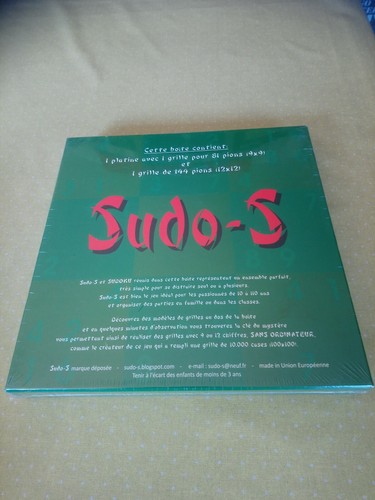 Jeu société sudo - société, sudo-s