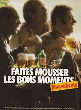 Publicité ancienne bière