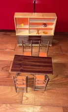 Mobilier Salle À Manger Bois Poupée Mannequin