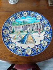 ASSIETTE EN EMAUX DE LONGWY