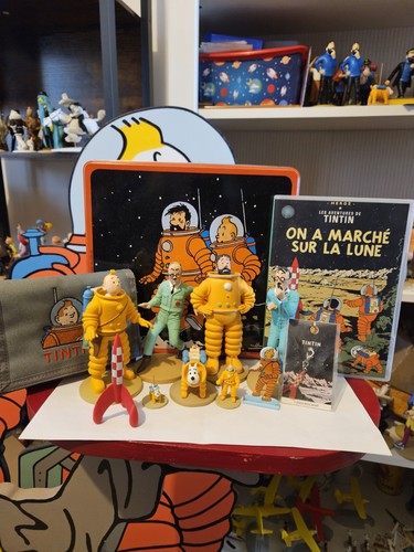 Figurine tintin kuifje - tintin, gros