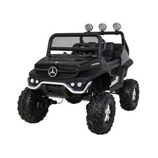 Voiture Électrique Pour Enfants 12V Avec Télécommande Sons Feux MP4 USB Mercedes