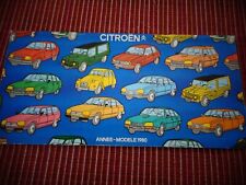 CATALOGUE ANCIEN CITROEN 2 CV