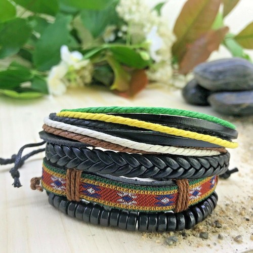 Ensemble bracelets homme - ensemble,