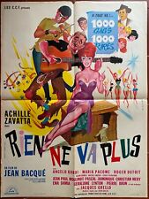 Affiche RIEN NE VA PLUS Jean