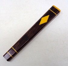 Ancien Pommeau d'ombrelle - parapluie en bois et galalithe - ART  DECO 1930's