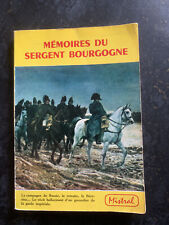 LIVRE MÉMOIRES DU SERGENT