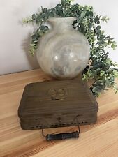 Ancienne Chaufferette en Laiton Girodon & Compagnie - Charme Vintage