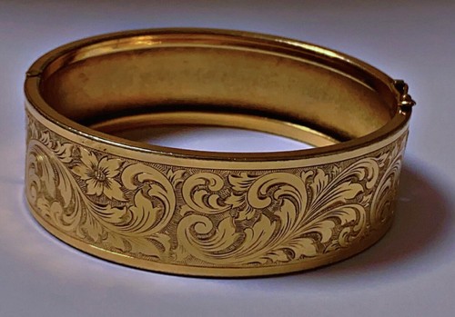 Ancien plaqué bracelet - , or