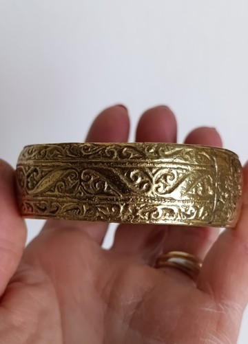 Bracelet bronze ancien - bronze,