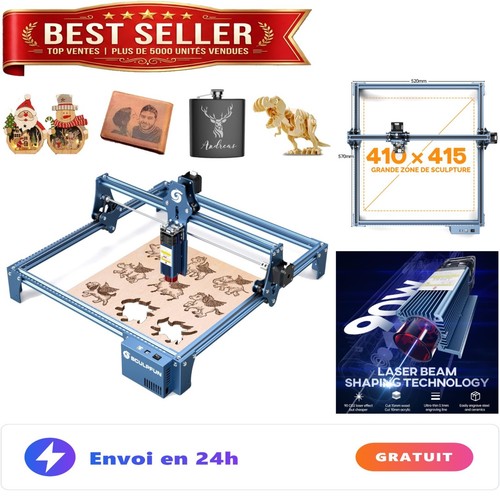 Graveur laser sculpfun - graveur, 5w
