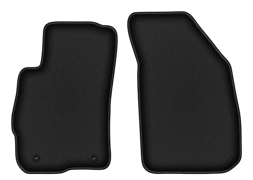Tapis avant velours noirs