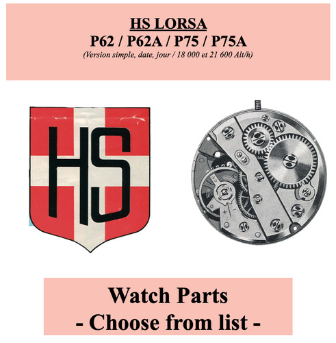 Pièce montre lorsa - pièce, de