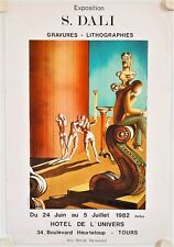 Affiche Salvador DALI 1982