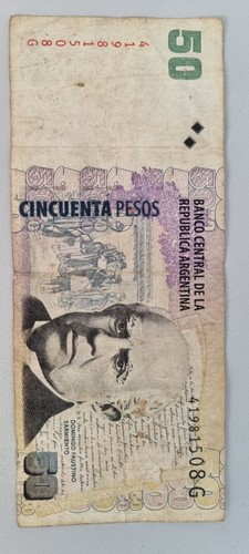 Billet banque argentine de - billet,