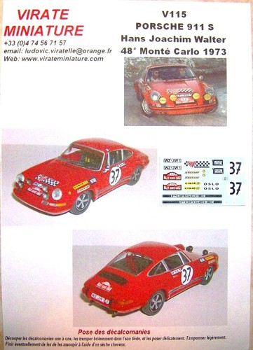 V115 porsche 911 rallye - 911,