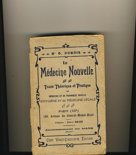 Medecine nouvelle traite - la,