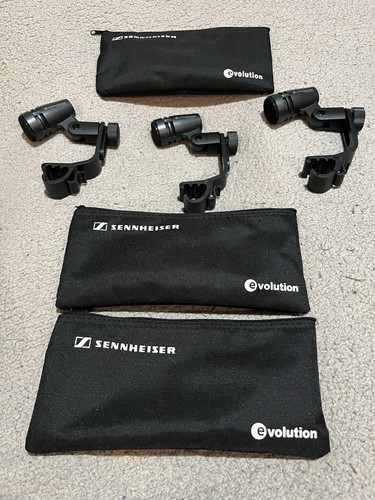Three sennheiser e604 - (3),