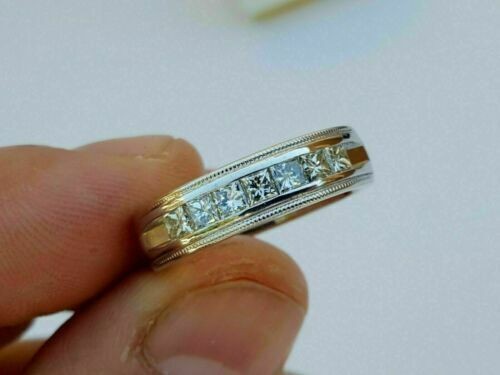Bague alliance homme - 2,20, ct
