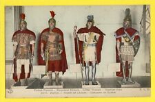 CPA PARIS Musée Armée ARMURES COSTUMES de GUERRE ROMAIN et GREC Armor of War