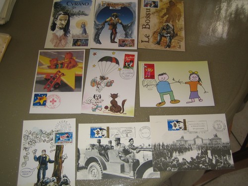 Lot cartes 1er jour 1997 - 9,