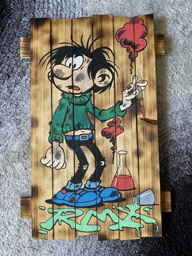 Peinture street art sur - street,