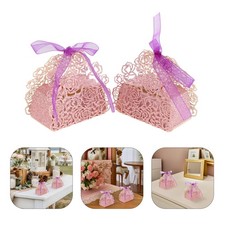  50 PCS Boite Dragees Mariage Contenant Dragées Boîtes À Bonbons Creux