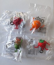 Porte-clés OASIS figurine fruit lot de 4 *NEUF*