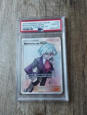 Carte Pokémon Résolution De Pierre 165/168 PSA 10 Tempête Céleste Soleil Et Lune