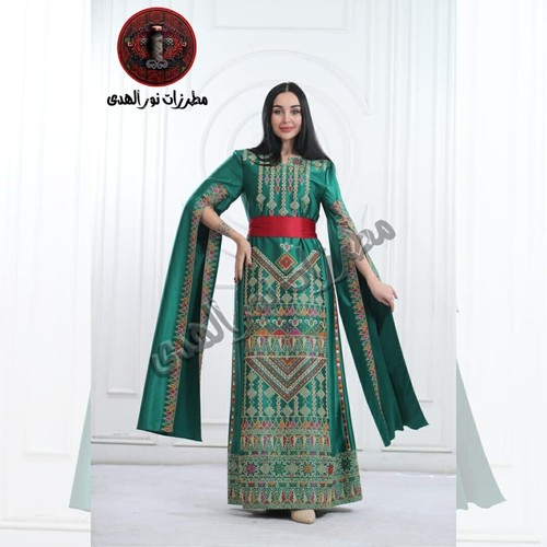Embroidered kaftan for - for, women