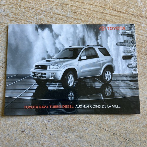 Toyota rav 4x4 carte - td,